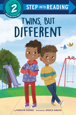 Twins, but Different TR by Porsche Thomas; illustrated by Jessica Gibson