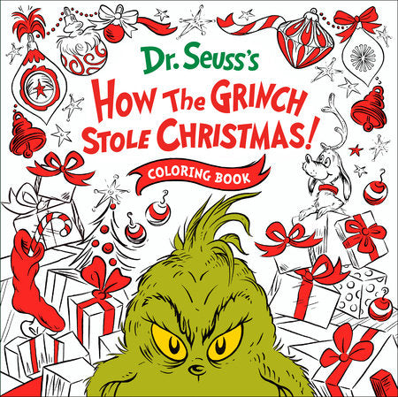 How the Grinch Stole Christmas! Coloring Book Paperback by Random House