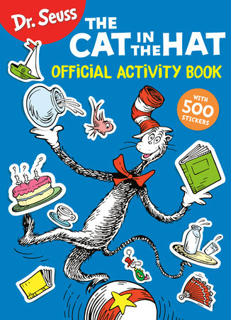 Dr. Seuss: The Cat in the Hat Official Activity Book with 500 Stickers Paperback by Random House