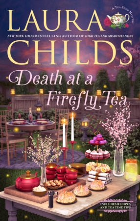Death at a Firefly Tea Hardcover by Laura Childs