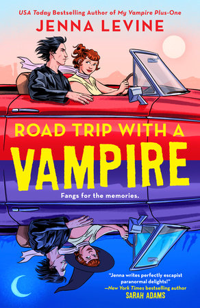 Road Trip with a Vampire Paperback by Jenna Levine