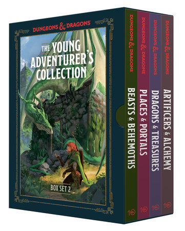 The Young Adventurer's Collection Box Set 2 (Dungeons & Dragons 4-Book Boxed Set) Boxed Set by Jim Zub, Stacy King, Andrew Wheeler, Official Dungeons & Dragons Licensed