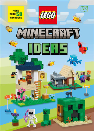 LEGO Minecraft Ideas (Library Edition) Hardcover by Shari Last