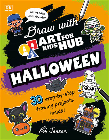 Draw with Art for Kids Hub Halloween Paperback by Art for Kids Hub