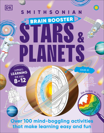 Brain Booster Stars and Planets Paperback by DK