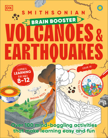 Brain Booster Volcanoes and Earthquakes Paperback by DK