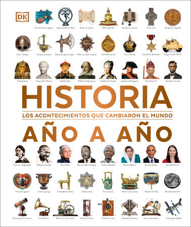 Historia ano a ano (History Year by Year) Hardcover by DK