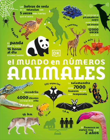 El mundo en numeros: Animales (Our World in Numbers Animals) Hardcover by DK