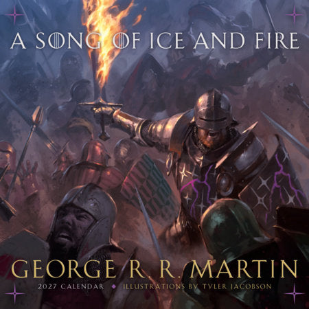 A Song of Ice and Fire 2027 Calendar Merchandise by George R. R. Martin