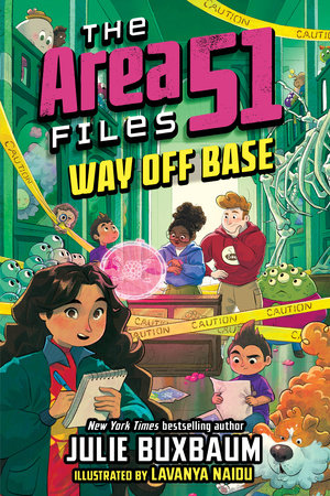 Way Off Base Hardcover by Julie Buxbaum; illustrated by Lavanya Naidu