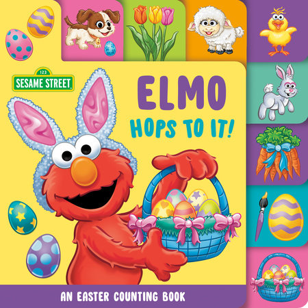 Elmo Hops to It! An Easter Counting Book (Sesame Street) Board Book by Andrea Posner-Sanchez; illustrated by Barry Goldberg
