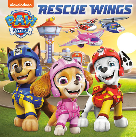 Rescue Wings (PAW Patrol) Paperback by Matt Huntley; illustrated by Nate Lovett