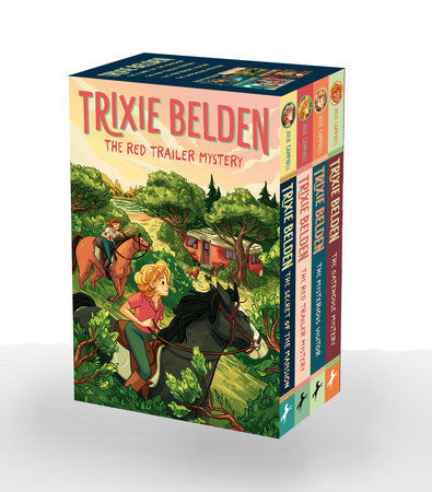 Trixie Belden Boxed Set #1-4 Boxed Set by Julie Campbell