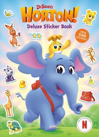Dr. Seuss's Horton! Deluxe Sticker Book Paperback by Random House; illustrated by Random House