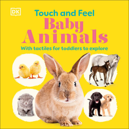 Touch and Feel Baby Animals Board Book by DK