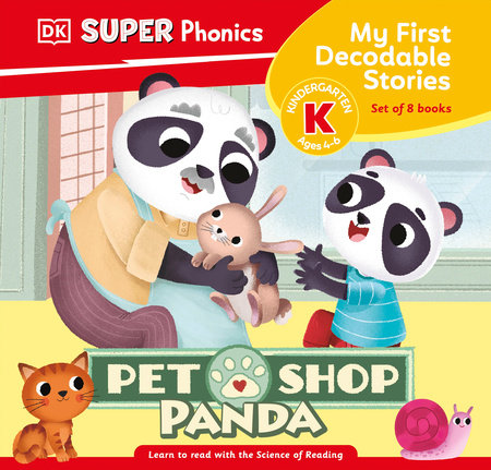 DK Super Phonics My First Decodable Stories Pet Shop Panda EL by DK