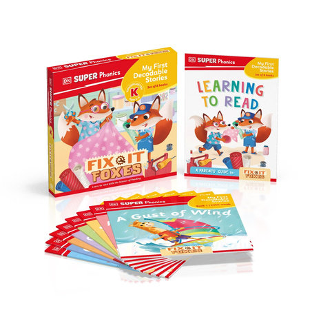 DK Super Phonics My First Decodable Stories Fix-It Foxes EL by DK