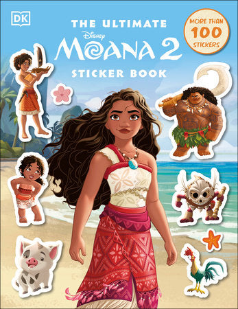 Disney Moana 2 Ultimate Sticker Book Paperback by Ruth Amos
