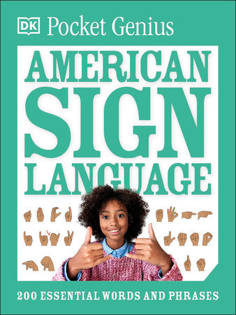 Pocket Genius American Sign Language Paperback by DK