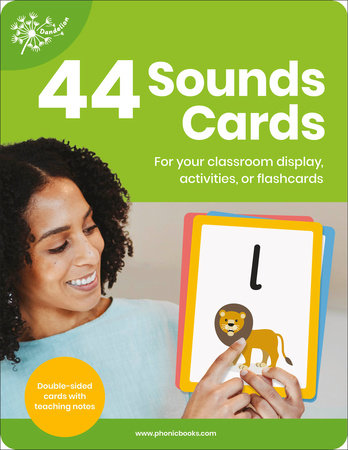 Phonic Books Dandelion 44 Sounds Cards Merchandise by Phonic Books