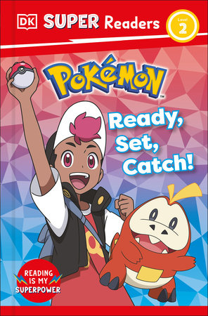 DK Super Readers Level 2 Pokemon Ready, Set, Catch! Paperback by DK