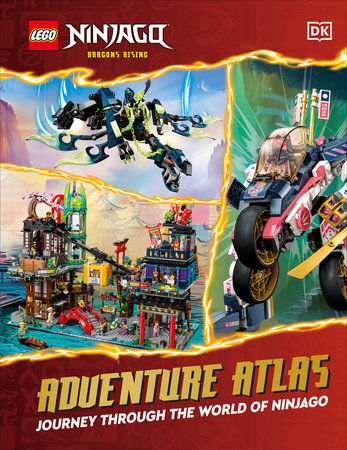 LEGO Ninjago Dragons Rising Adventure Atlas Hardcover by DK