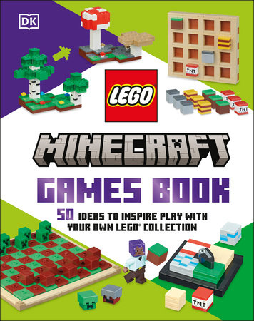 LEGO Minecraft Games Book (Library Edition) Hardcover by Julia March