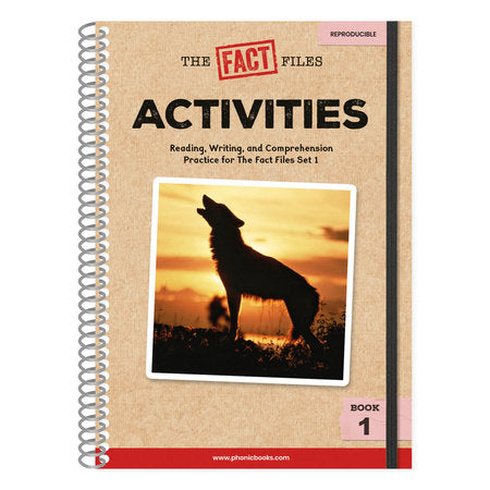 Phonic Books The Fact Files 1 Activities Paperback by Phonic Books