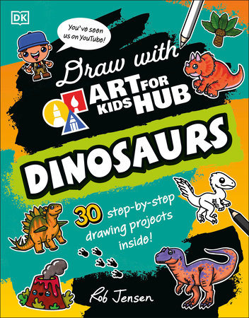 Draw with Art for Kids Hub Dinosaurs Paperback by Art for Kids Hub