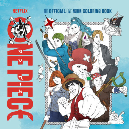 One Piece: The Official Live Action Coloring Book Paperback by Netflix
