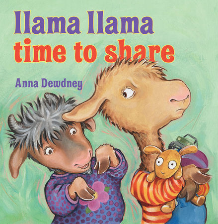 Llama Llama Time to Share HC by Anna Dewdney