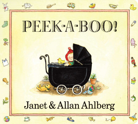 Peek-a-Boo Board Book by Allan Ahlberg