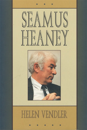 Seamus Heaney Paperback by Helen Vendler