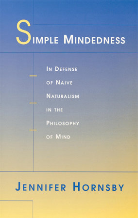 Simple Mindedness Paperback by Jennifer Hornsby