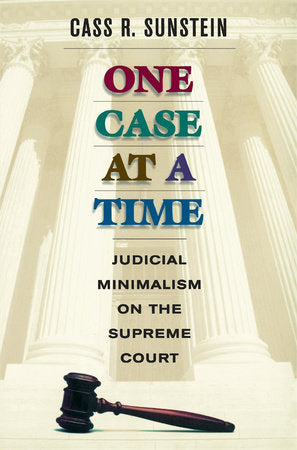 One Case at a Time Paperback by Cass R. Sunstein