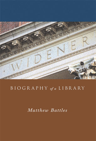 Widener Hardcover by Matthew Battles