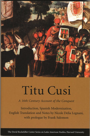 Titu Cusi Paperback by Nicole Delia Legnani