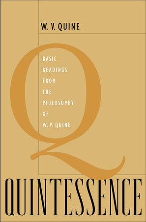 Quintessence Paperback by W. V. Quine