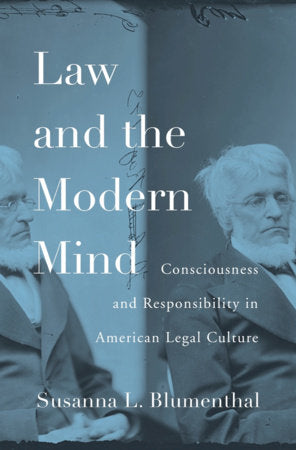 Law and the Modern Mind Hardcover by Susanna L. Blumenthal