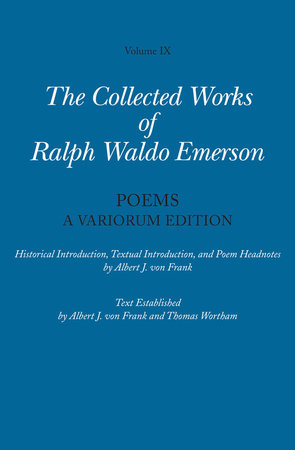 Poems Hardcover by Ralph Waldo Emerson