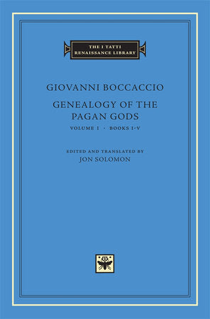 Genealogy of the Pagan Gods Hardcover by Giovanni Boccaccio