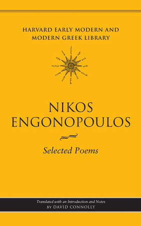 Selected Poems Hardcover by Nikos Engonopoulos