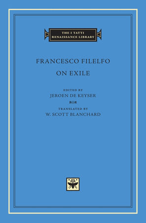 On Exile Hardcover by Francesco Filelfo