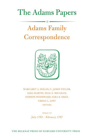 Adams Family Correspondence Hardcover by Adams Family