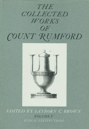 Public Institutions Hardcover by Count Rumford