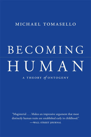 Becoming Human Paperback by Michael Tomasello