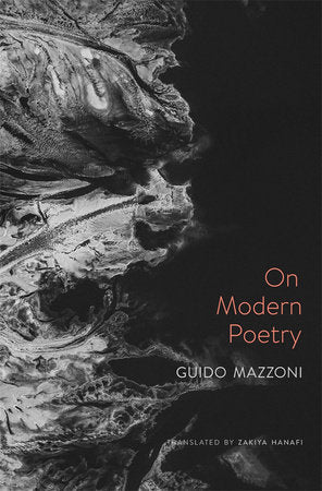 On Modern Poetry Hardcover by Guido Mazzoni