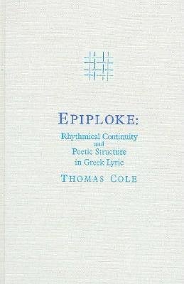 Epiploke Hardcover by Thomas Cole