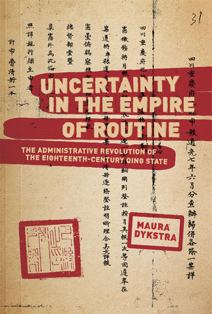 Uncertainty in the Empire of Routine Hardcover by Maura Dykstra