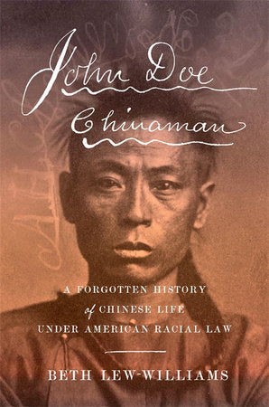 John Doe Chinaman Hardcover by Beth Lew-Williams